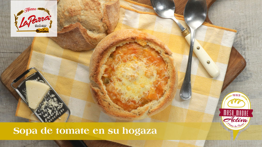 Sopa de tomate en su Hogaza | Horno La Parra